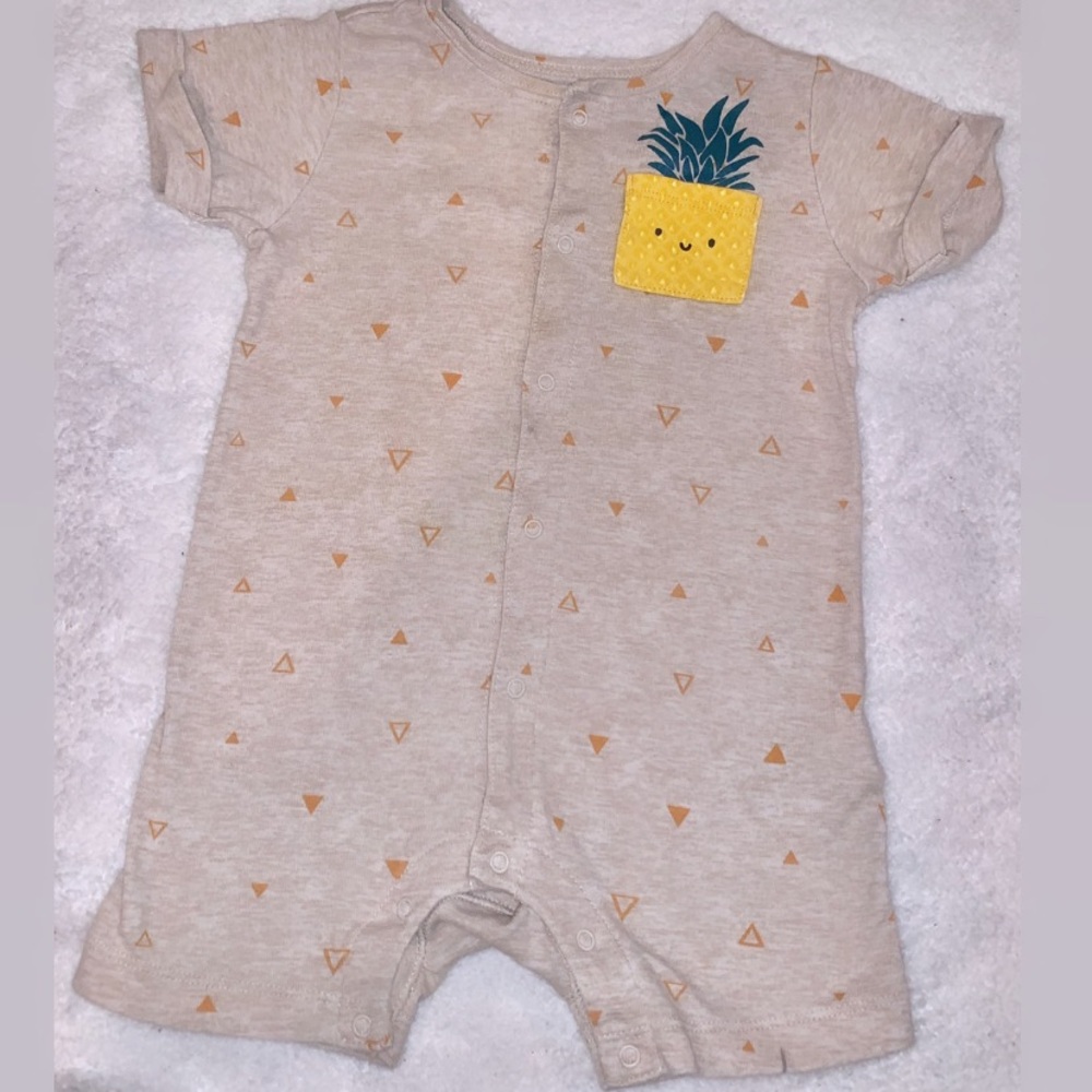 Snap on baby romper